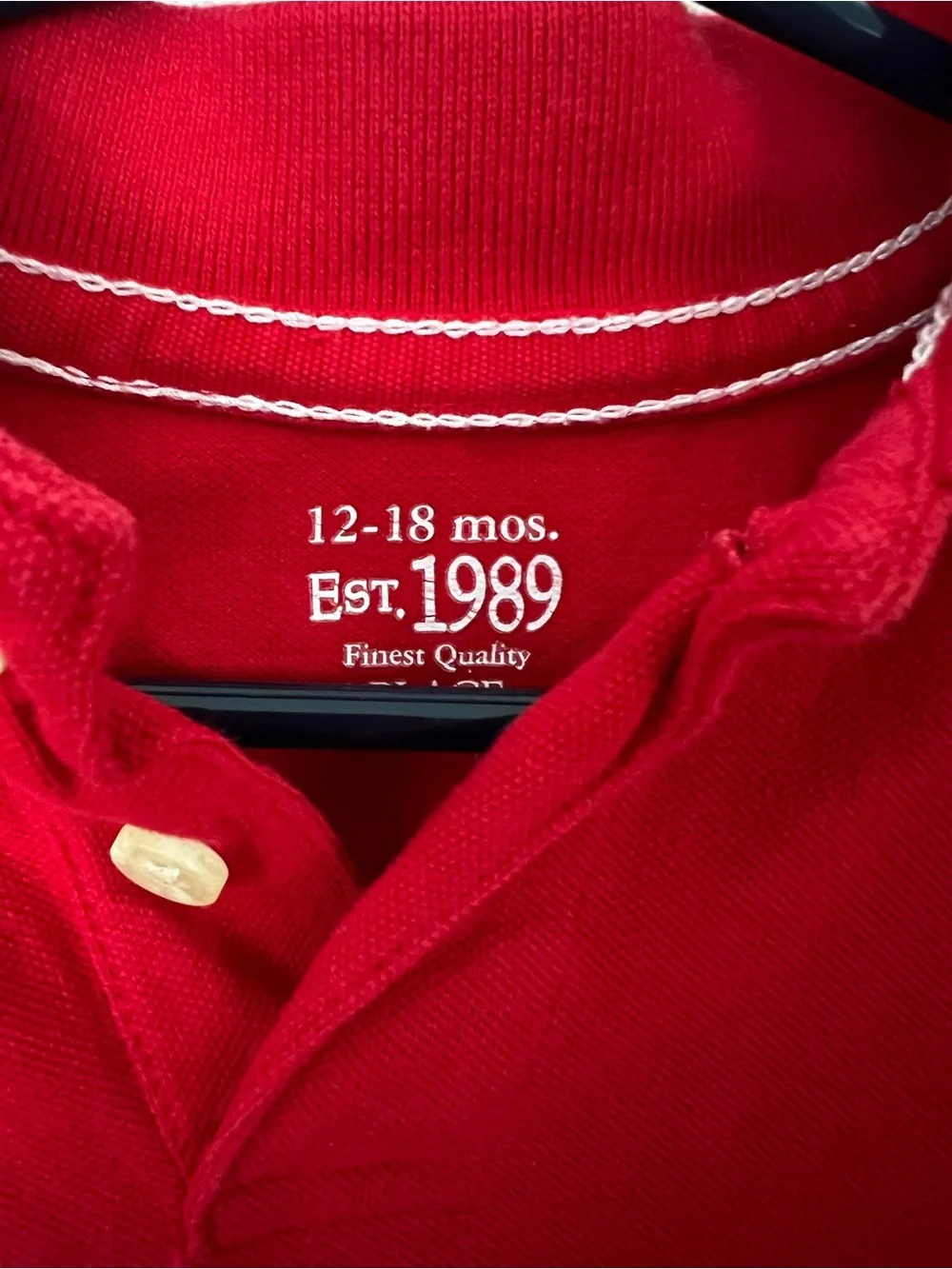 The Children's Place Red Polo Shirt
